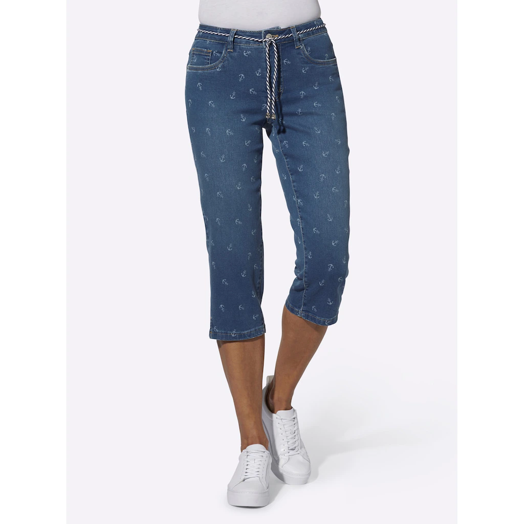 Casual Looks Caprijeans (1 tlg.) Muttertagsangebot