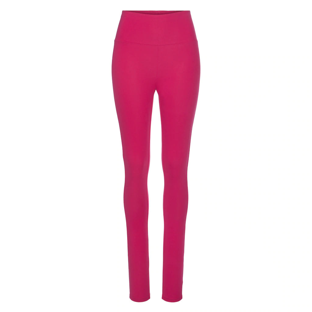 LASCANA Leggings mit breitem Bündchen Vatertagsangebot