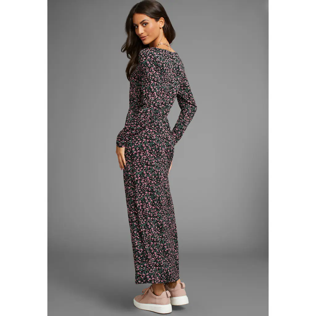 Laura Scott Jerseykleid in modischer Midilänge Jubiläumsangebot