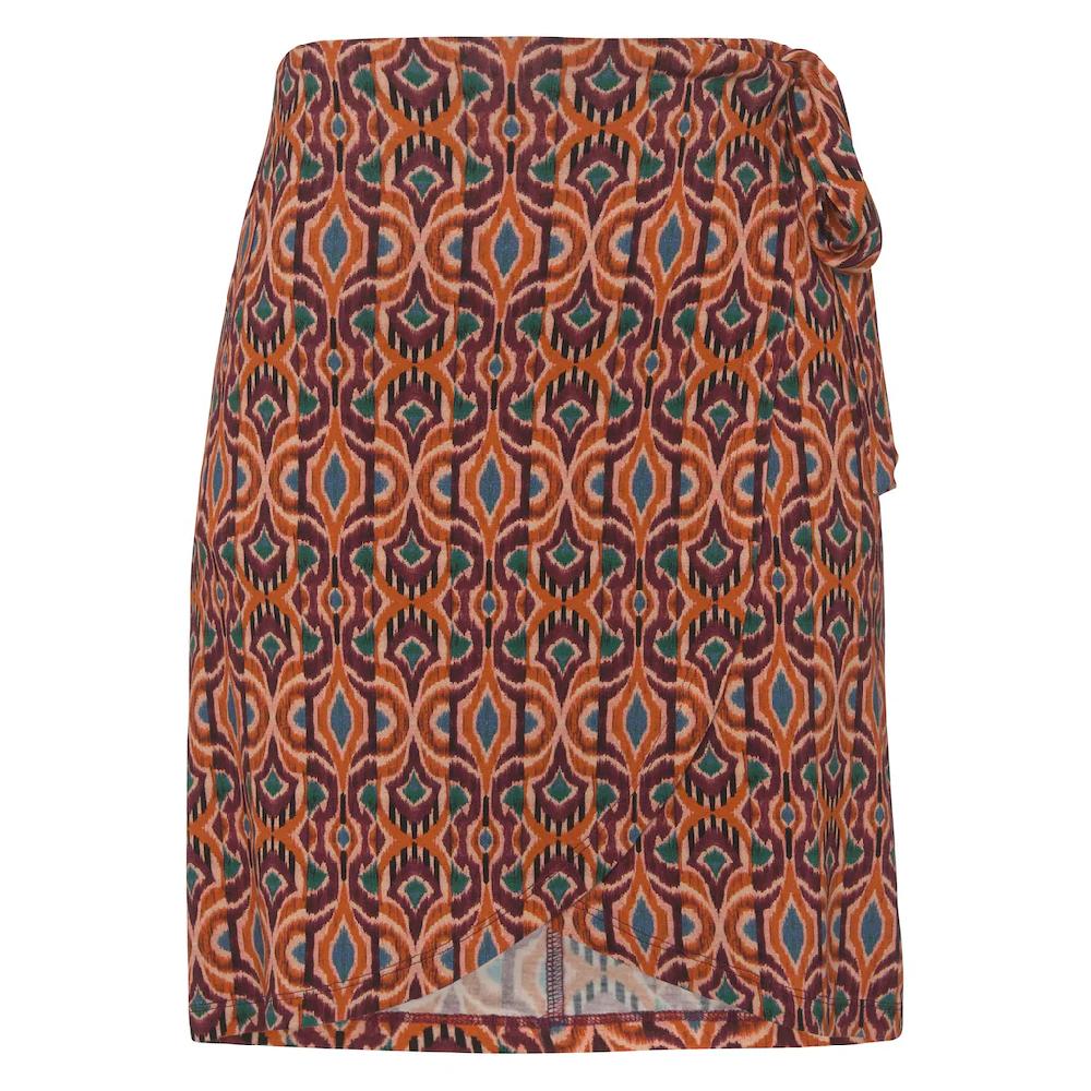 LASCANA Minirock mit Ethnoprint kurzer Wickelrock Sommerrock Lagerräumung