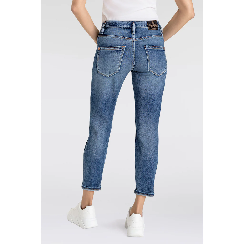 Herrlicher 7/8-Jeans »Shyra Cropped Denim Comfort« mit halb verdeckter Knopfleiste Top Angebot
