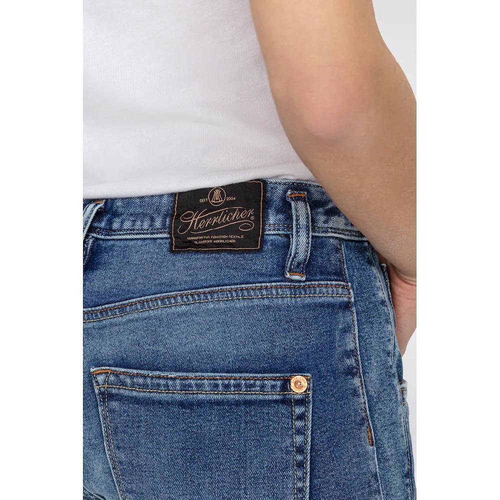 Herrlicher 7/8-Jeans »Shyra Cropped Denim Comfort« mit halb verdeckter Knopfleiste Top Angebot