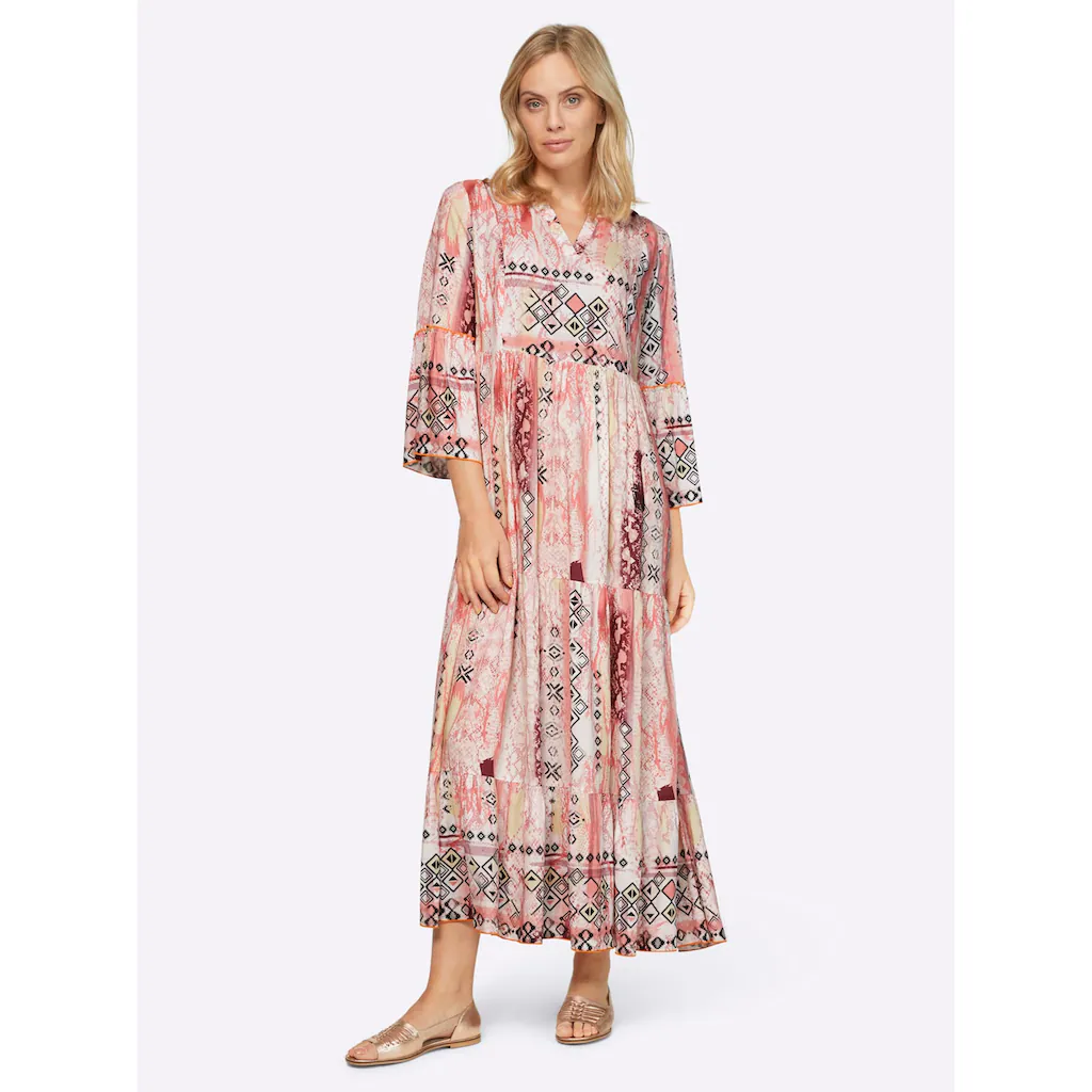 heine Maxikleid »Druck-Kleid« Zeitlich begrenztes Angebot