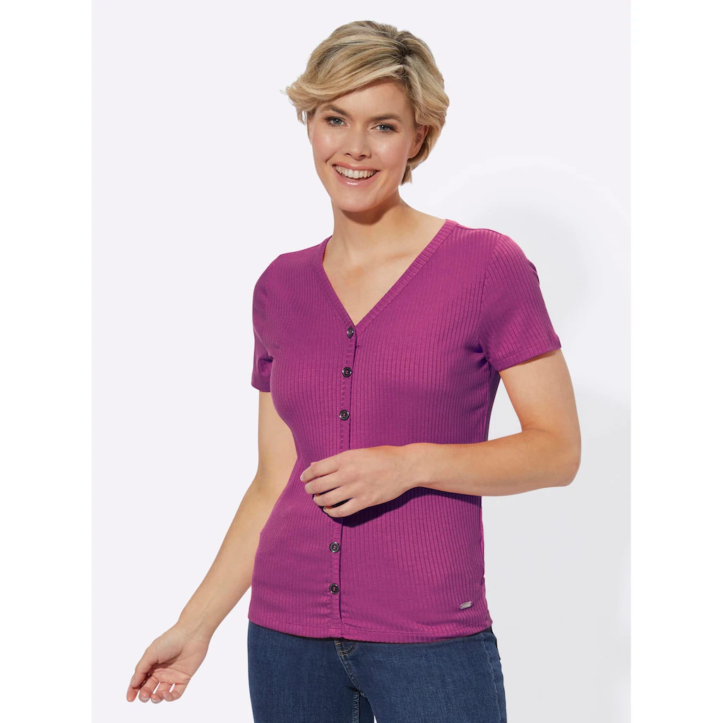 Casual Looks Kurzarmshirt »Shirt« (1 tlg.)