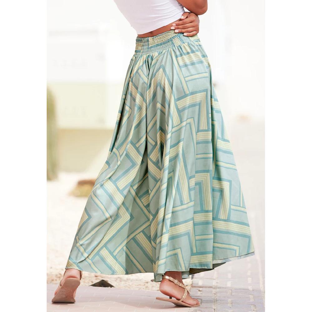 LASCANA Hosenrock aus glatter Ware Culotte extraweites Bein Kauf eins, bekomm eins gratis