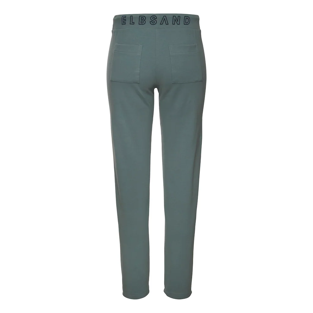 Elbsand Sweathose mit Logodruck hinten Jogginghose mit Kordelzug und Taschen Riesige Ersparnisse