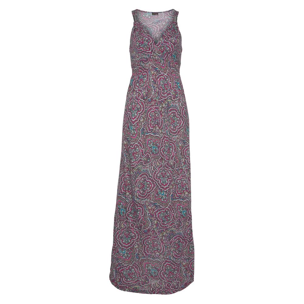 LASCANA Maxikleid mit Paisleymuster und verstellbarem Ausschnitt Sommerkleid Zeitbegrenzte Promotion
