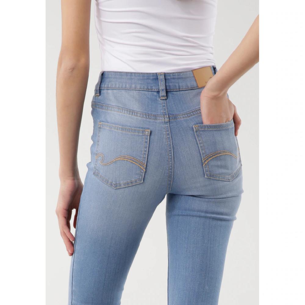 KangaROOS 5-Pocket-Jeans »SUPER SKINNY HIGH RISE« knöchellang mit Used-Optik hohe Leibhöhe Clearance-Verkauf