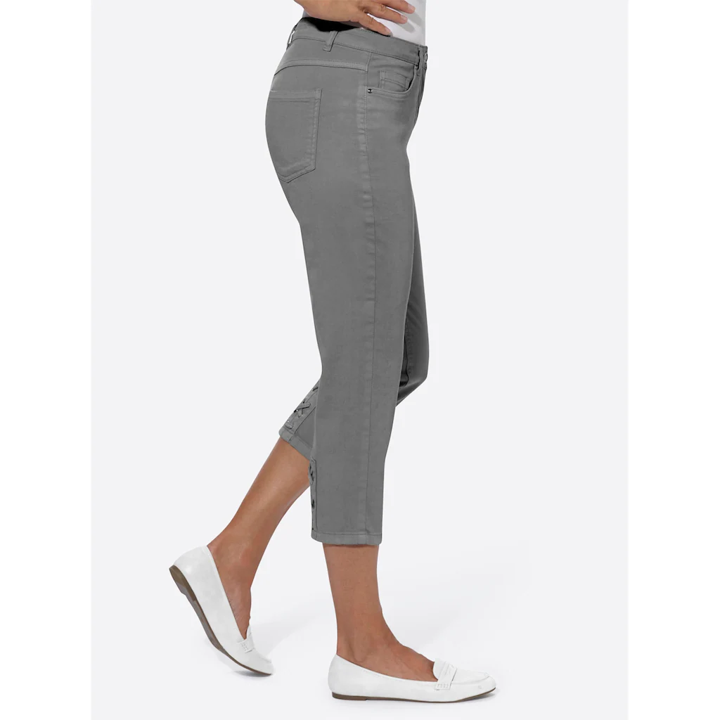 Casual Looks 3/4-Jeans (1 tlg.) Fabrikladen