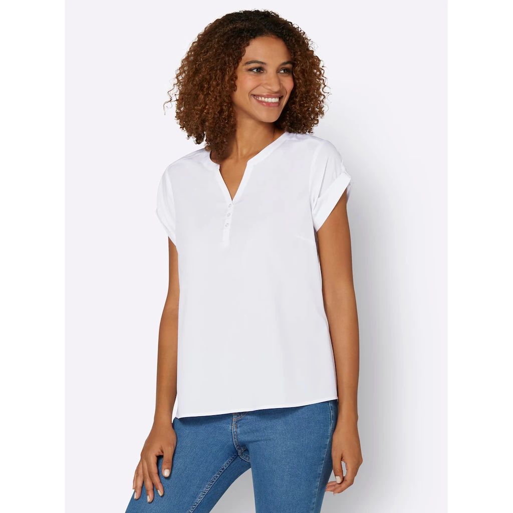 Casual Looks Kurzarmbluse Begrenzt auf 3 Tage