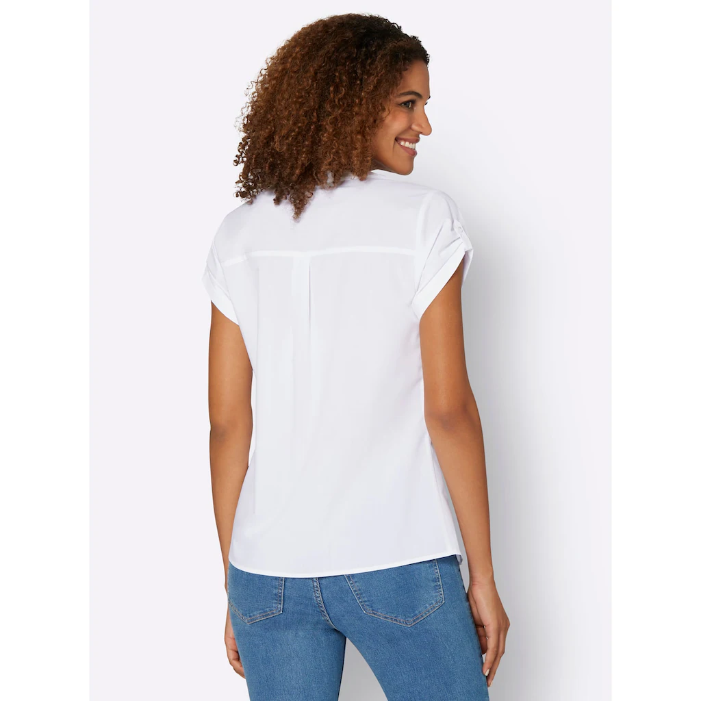 Casual Looks Kurzarmbluse Begrenzt auf 3 Tage