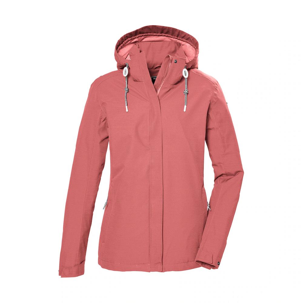 Killtec Outdoorjacke »KOS 61 WMN JCKT« Wasserdicht atmungsaktiv abnehmbare Kapuze nachhaltige Herstellung