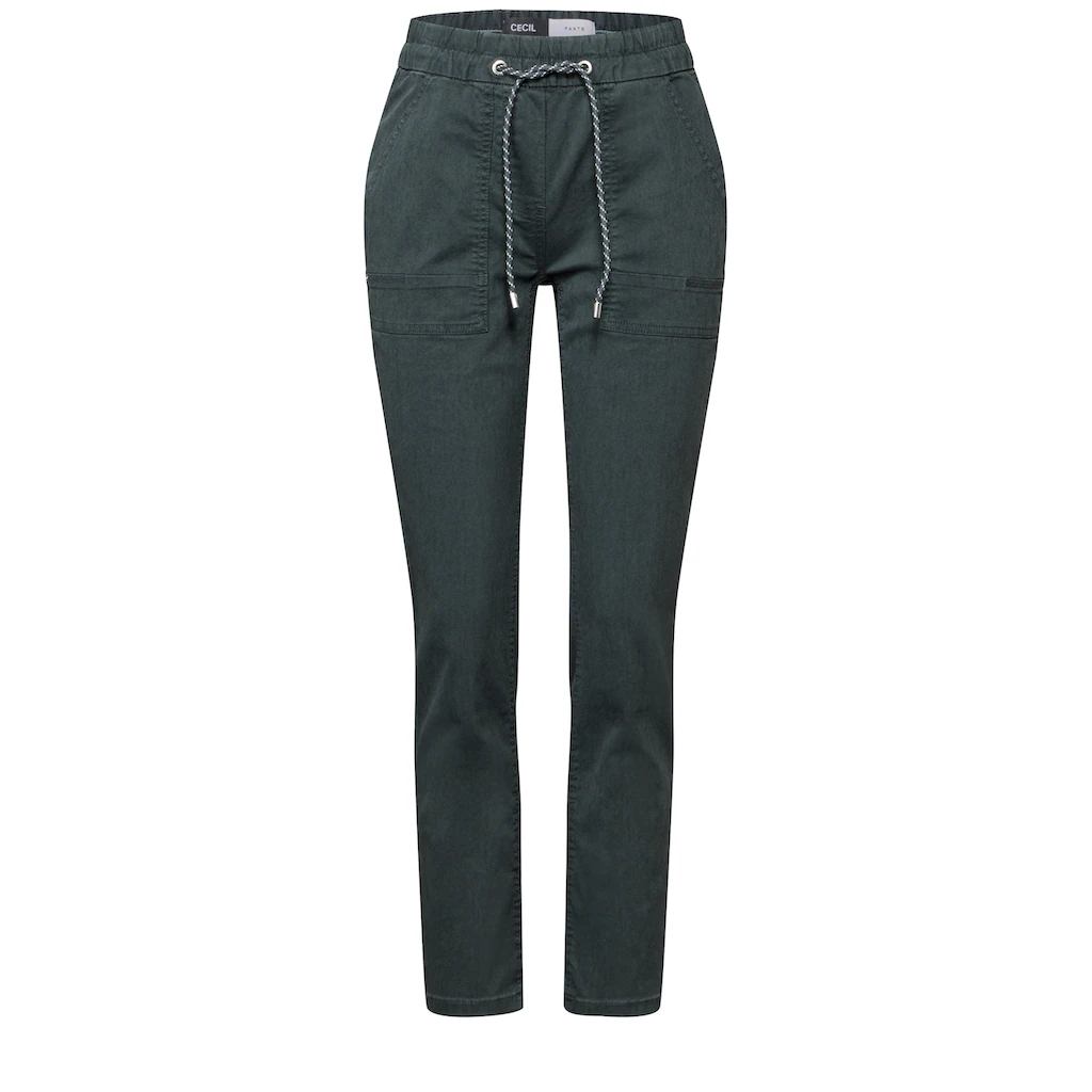Cecil Stoffhose Middle Waist Rabatte dieses Monats