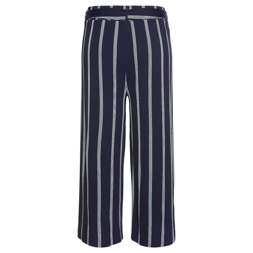 LASCANA Culotte (mit Bindegürtel) in Paperbag-Form luftige Jerseyhose casual Outlet