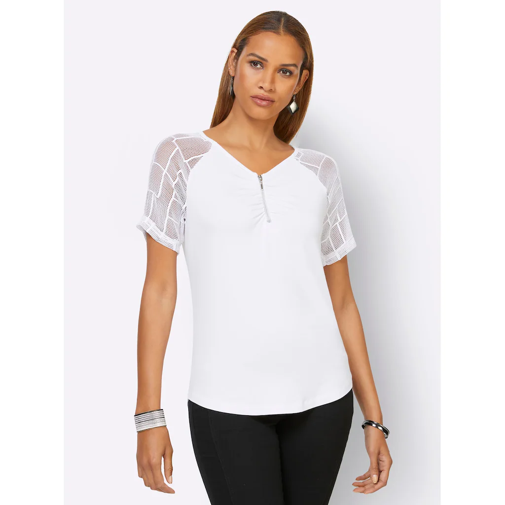 creation L Spitzenshirt »Shirt« (1 tlg.) Rabatt
