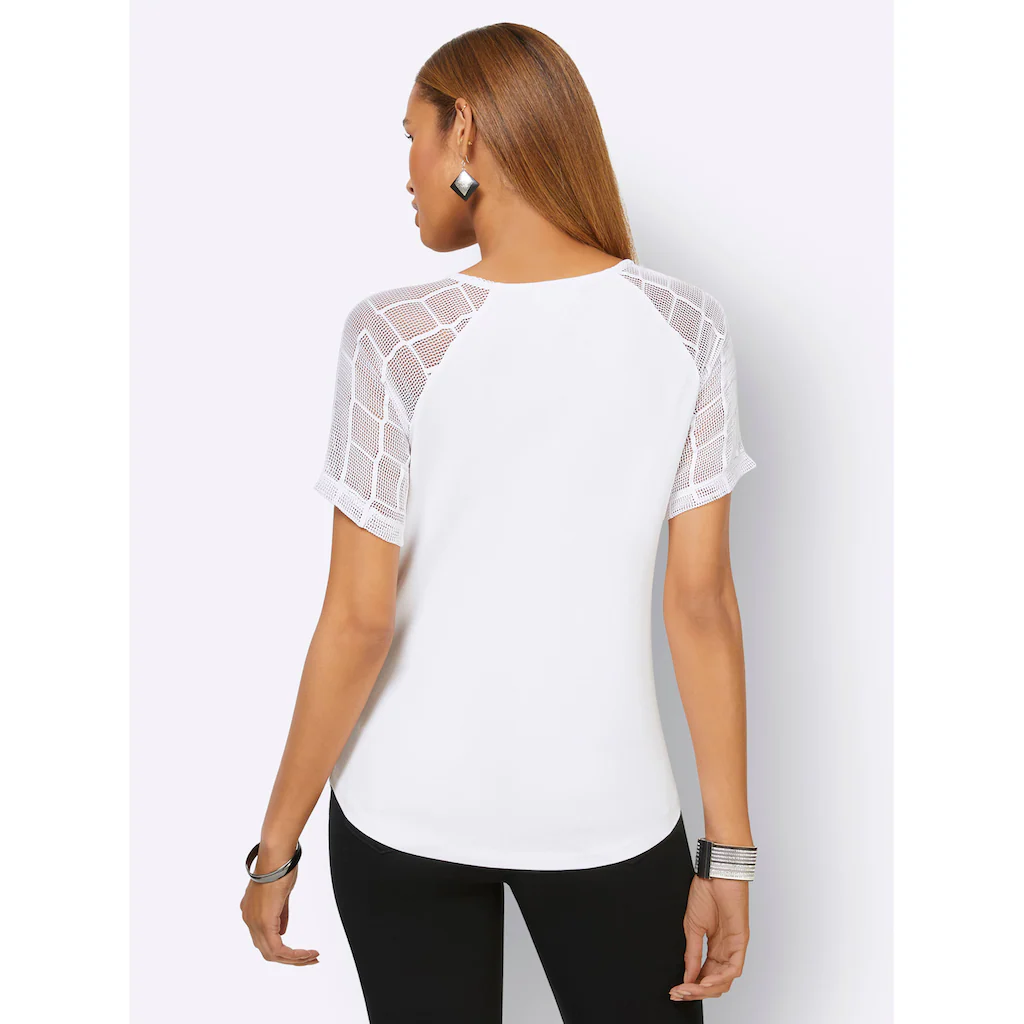 creation L Spitzenshirt »Shirt« (1 tlg.) Rabatt
