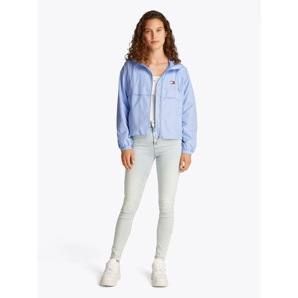 Tommy Jeans Windbreaker »TJW ESSENTIAL WINDBREAKER EXT« mit Kapuze mit Logodruck Günstig kaufen