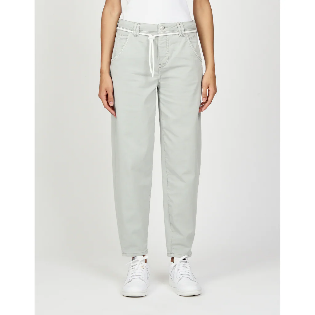 GANG 5-Pocket-Jeans »94VIA JOGGER« mit Kordel-Gürtel und O-Shape Großer Ausverkauf