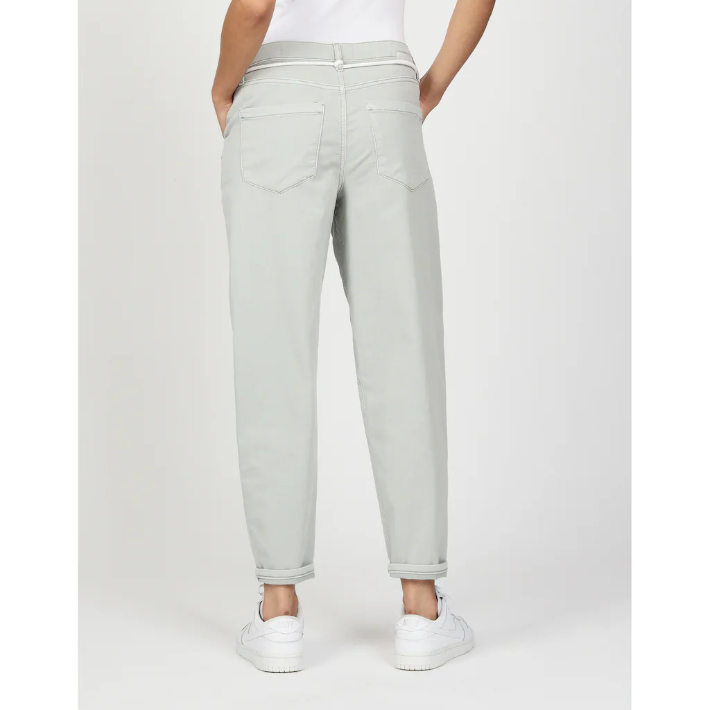 GANG 5-Pocket-Jeans »94VIA JOGGER« mit Kordel-Gürtel und O-Shape Großer Ausverkauf