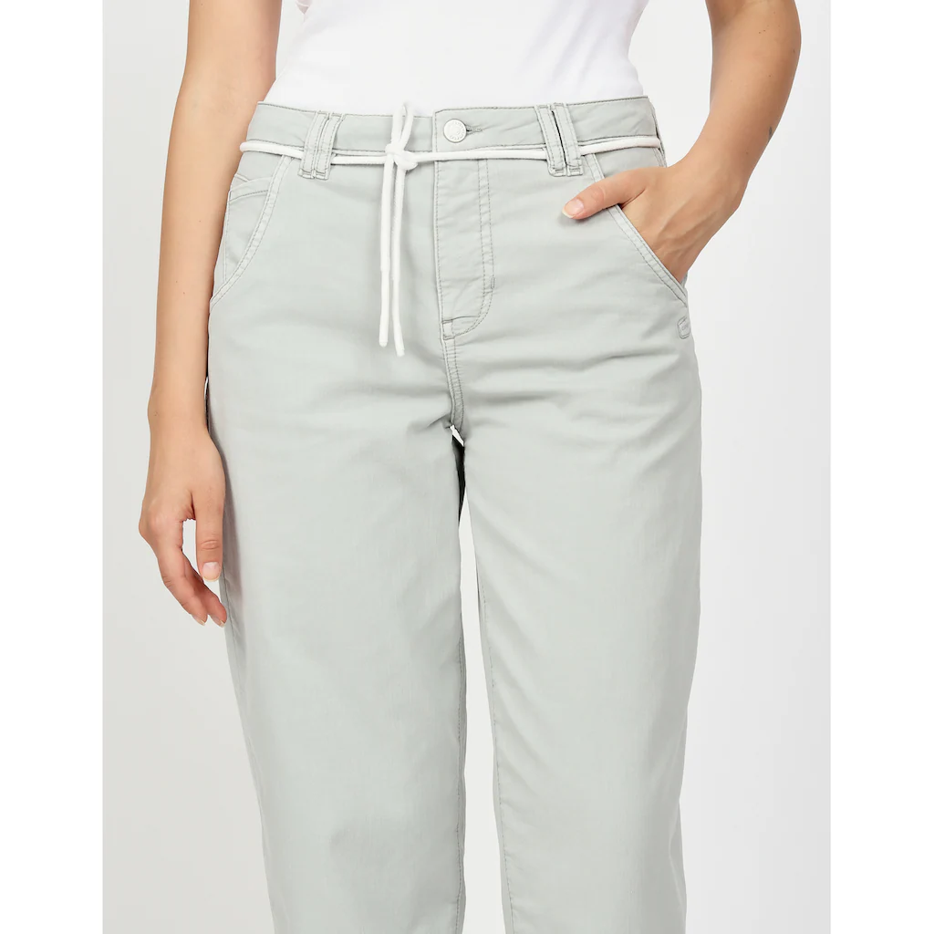 GANG 5-Pocket-Jeans »94VIA JOGGER« mit Kordel-Gürtel und O-Shape Großer Ausverkauf