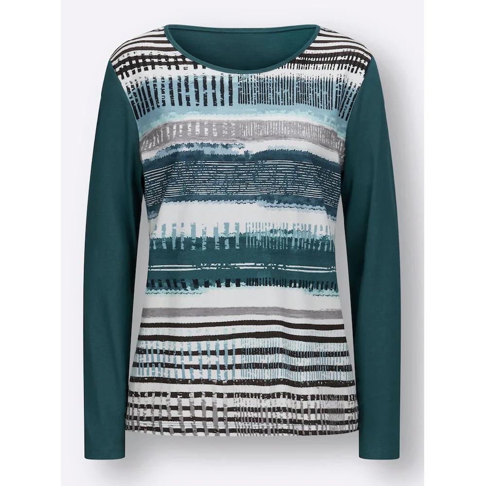 Casual Looks Langarmshirt »Shirt« (1 tlg.) Heißer Verkauf