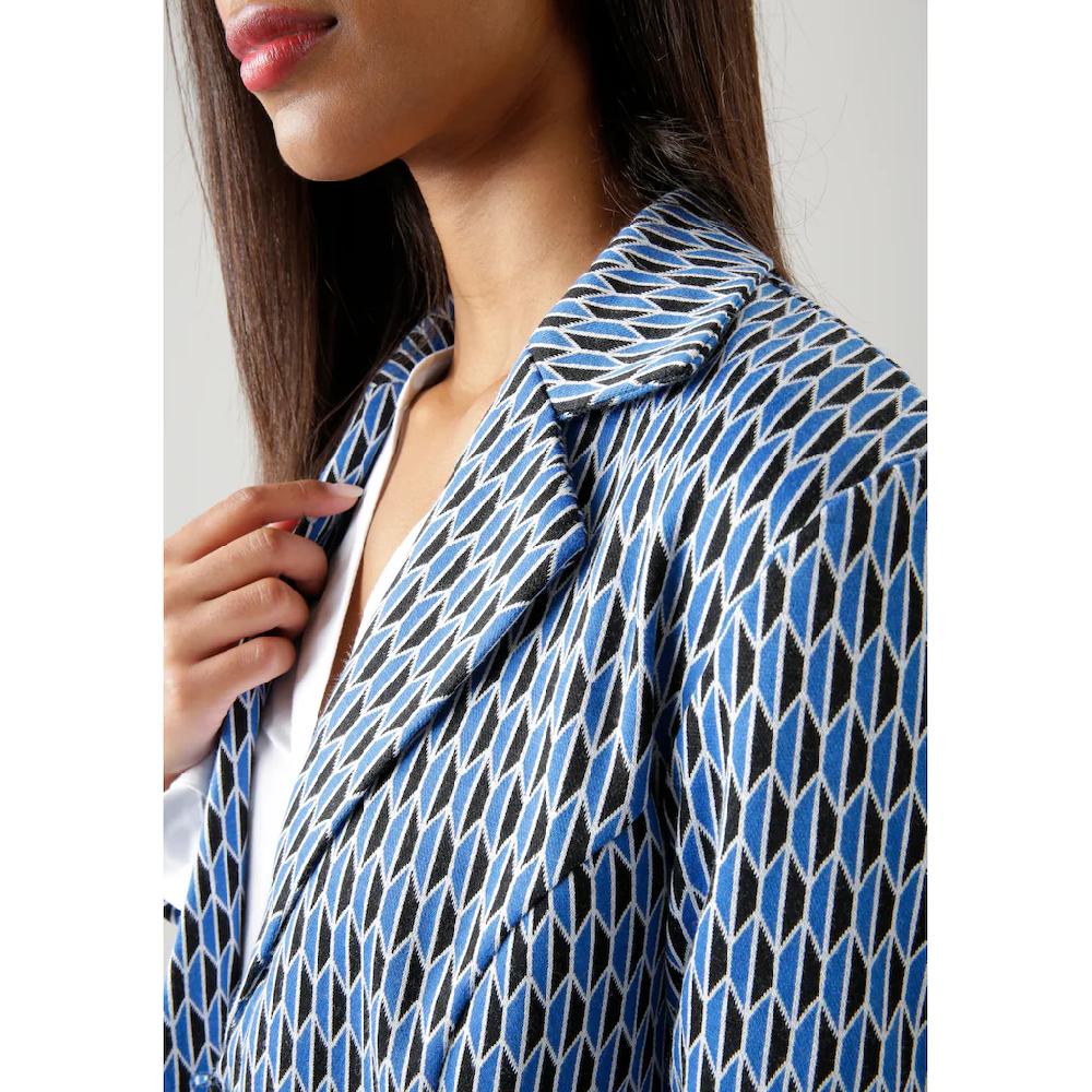 Aniston SELECTED Kurzblazer mit grafischem Allover-Muster Exklusive Angebote