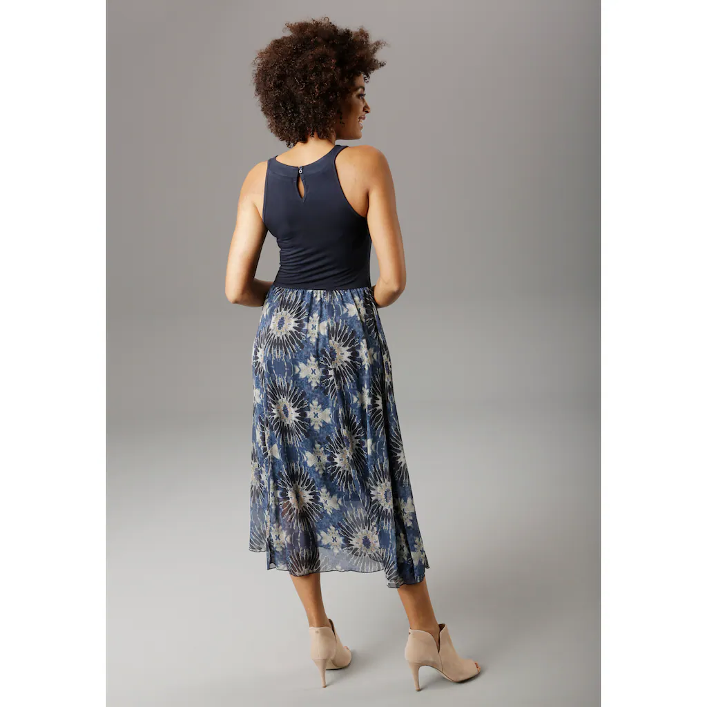 Aniston SELECTED Sommerkleid mit Batik-Druck Blitzangebot