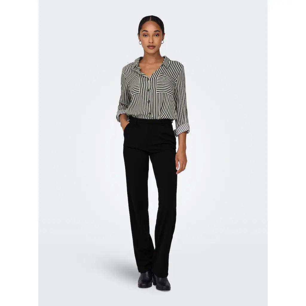 ONLY Anzughose »ONLRAFFY-YO LIFE MID STR PANT TLR NOOS« gepflegte Hose mit geradem Bein Letzte 3 Tage
