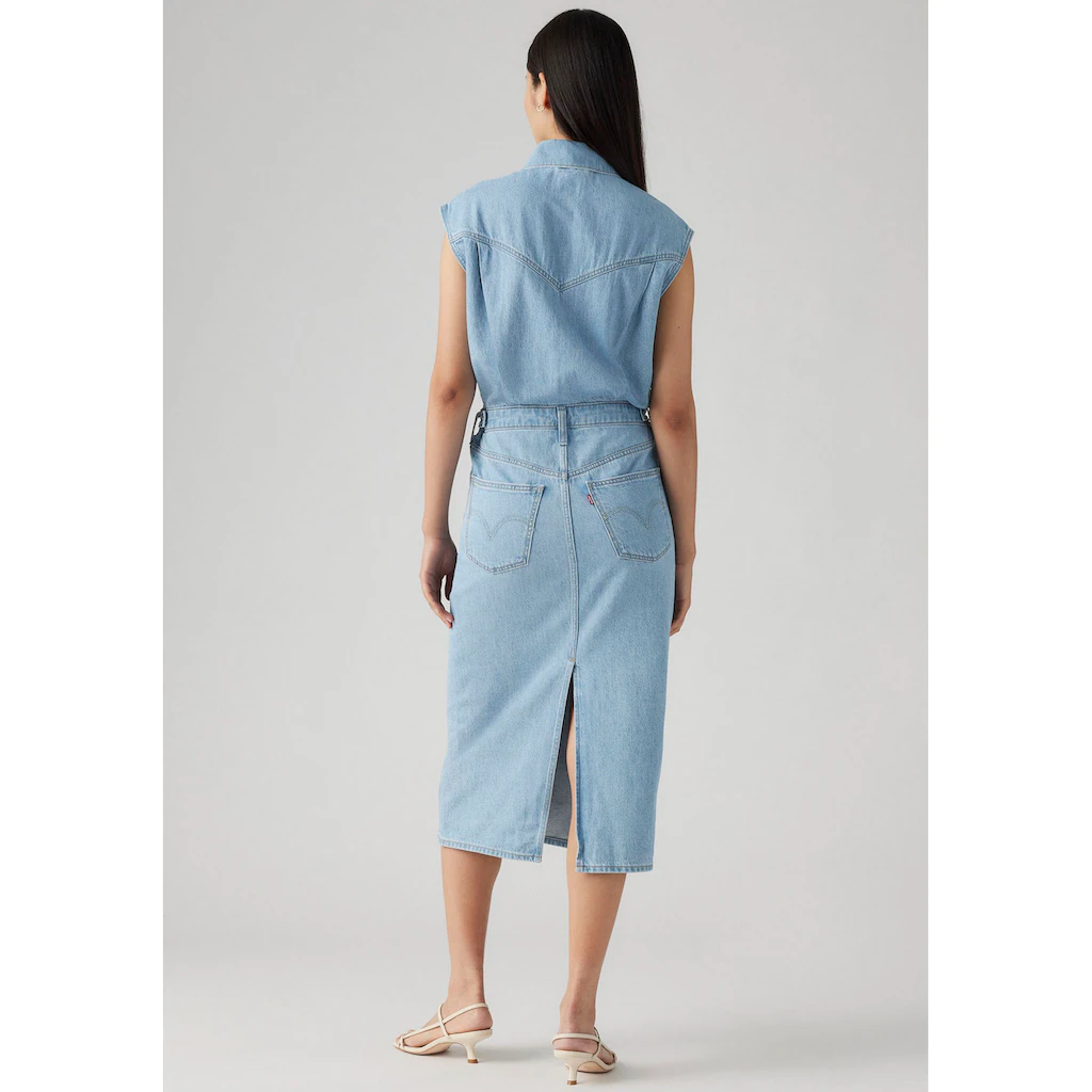 Levi's® Jeanskleid »ICONIC SLEEVELESS DRESS« 50% Rabatt mit kostenlosem Versand