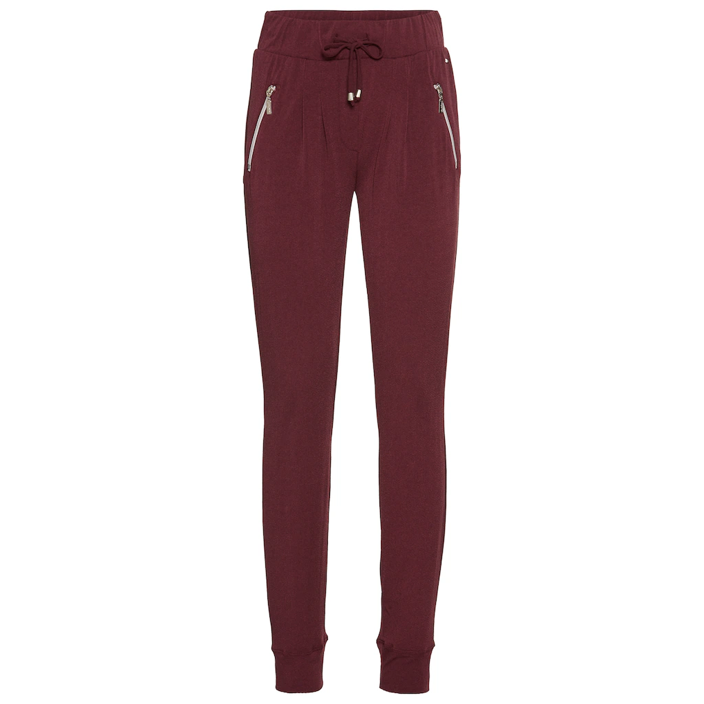Laura Scott Jogger Pants mit Reißverschlusstaschen Black Friday Preise