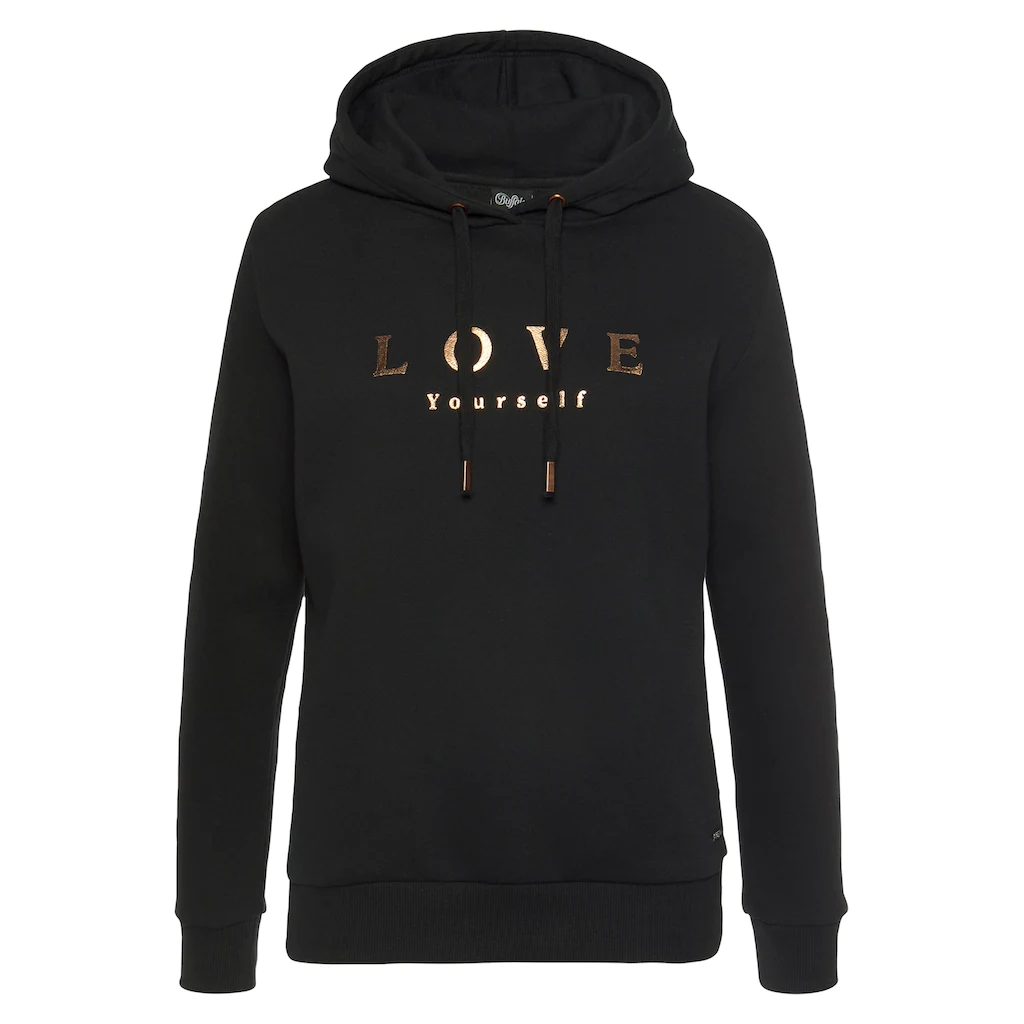 Buffalo Kapuzensweatshirt mit überschnittenen Schultern Loungewear Loungeanzug Outlet