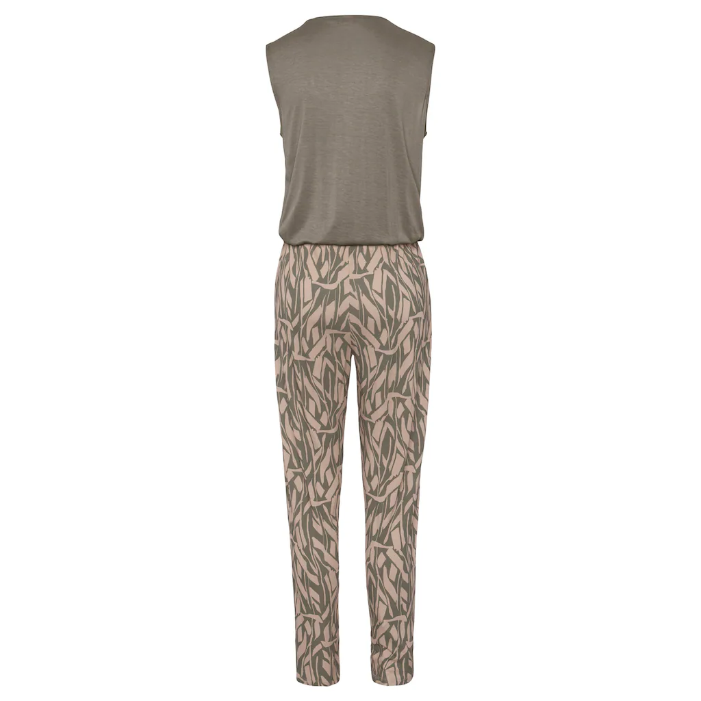 Buffalo Overall (mit Bindegürtel) im 2-in-1-Look sommerlicher Jumpsuit mit schmalem Bein Blitzverkäufe