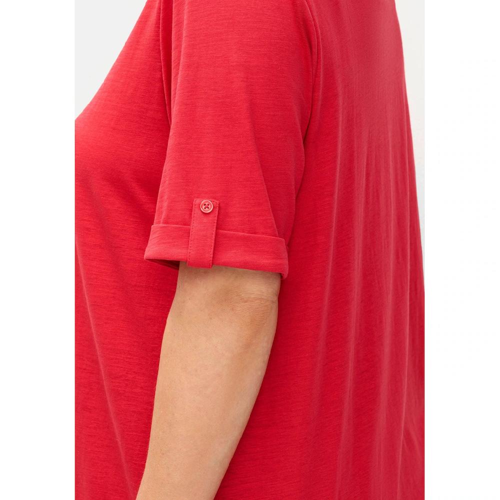 Sheego Longshirt »Große Größen« mit geschlitztem Ausschnitt Kostenloser Versand