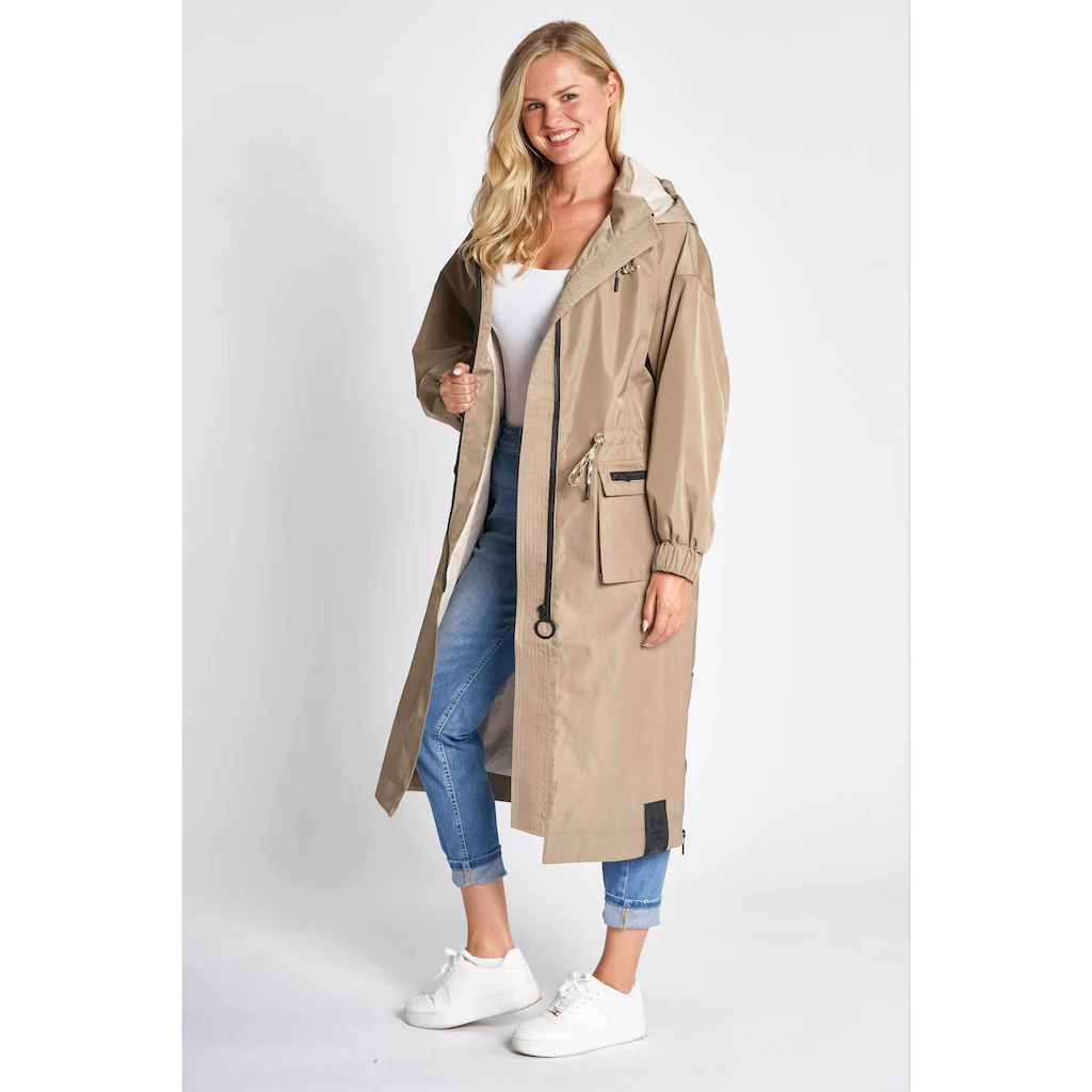 Zhrill Allwetterjacke »AILA« mit Kapuze mit seitlichen Eingrifftaschen und Kapuze Versandkostenfrei