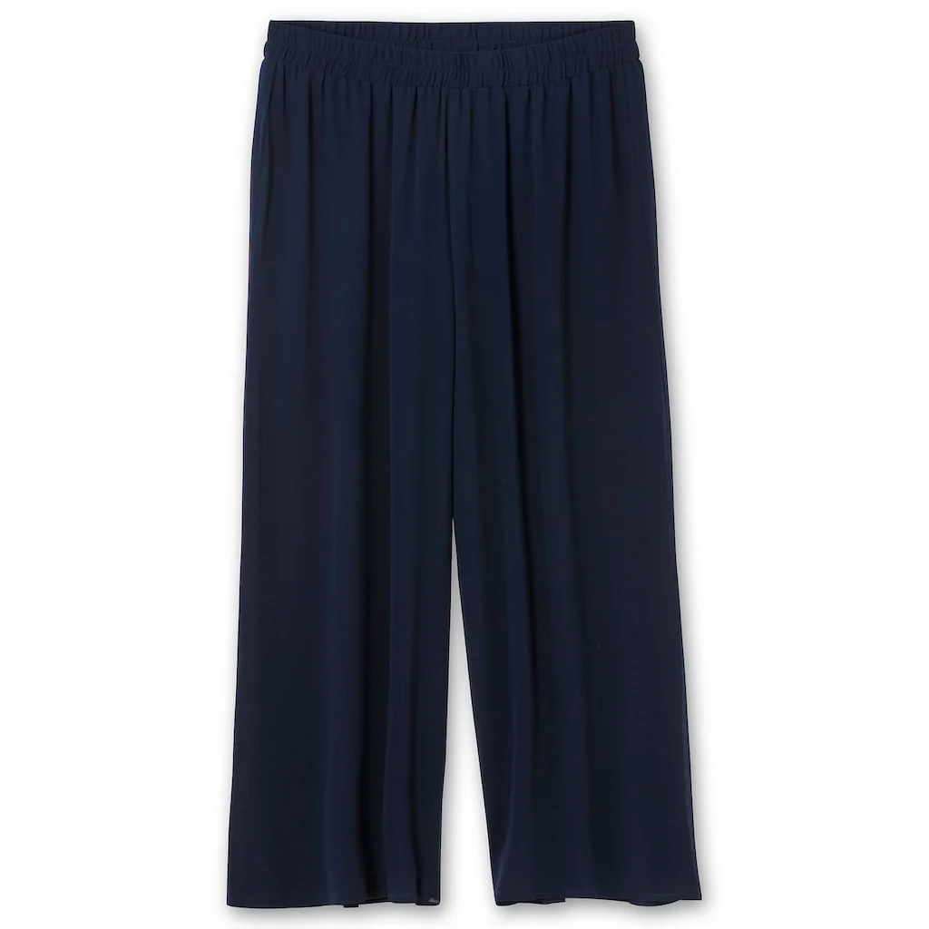 Sheego Schlupfhose »Große Größen« mit Chiffon im Lagenlook gefüttert Blitzangebot