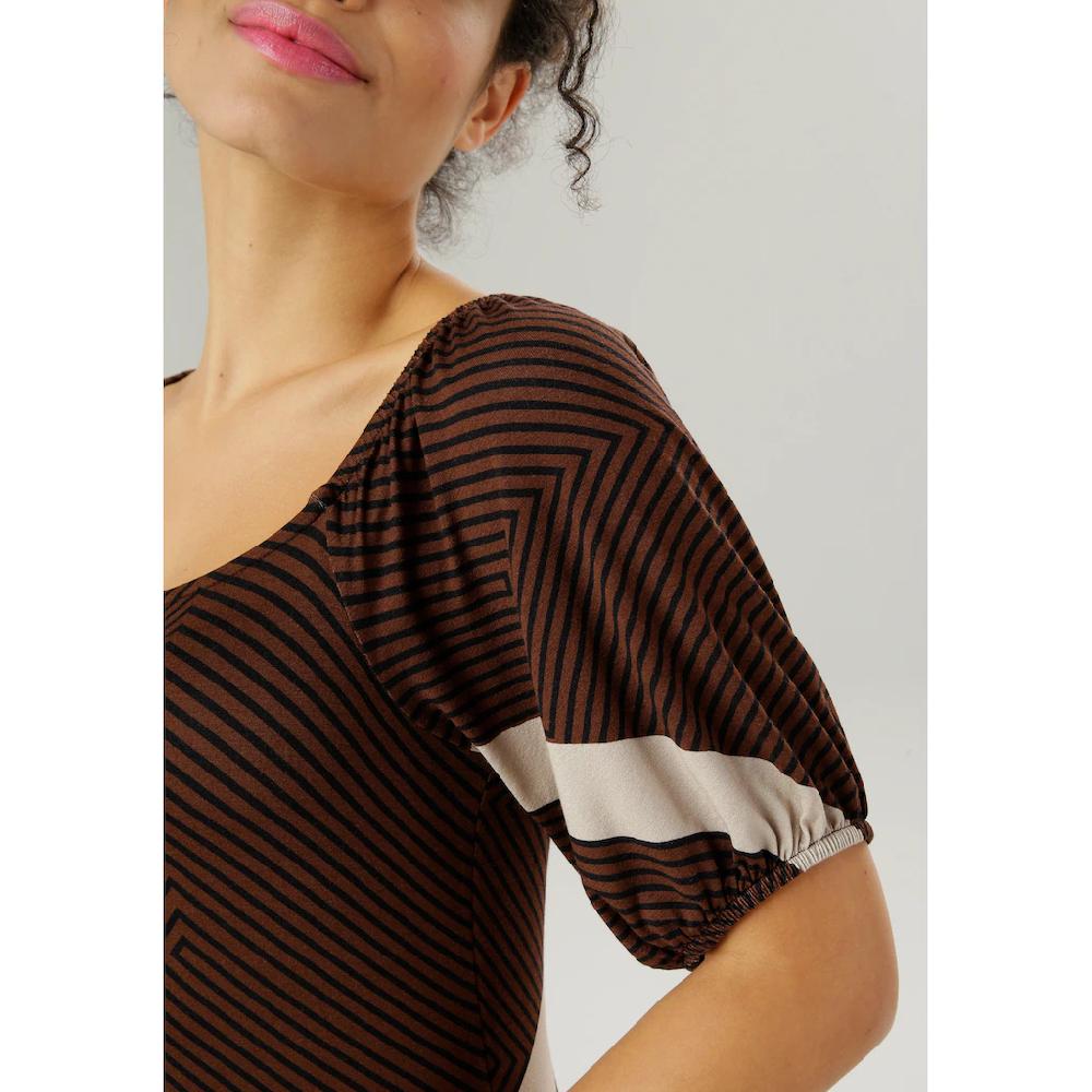 Aniston SELECTED Sommerkleid mit verlängertem Halbarm Begrenzte Freigabe