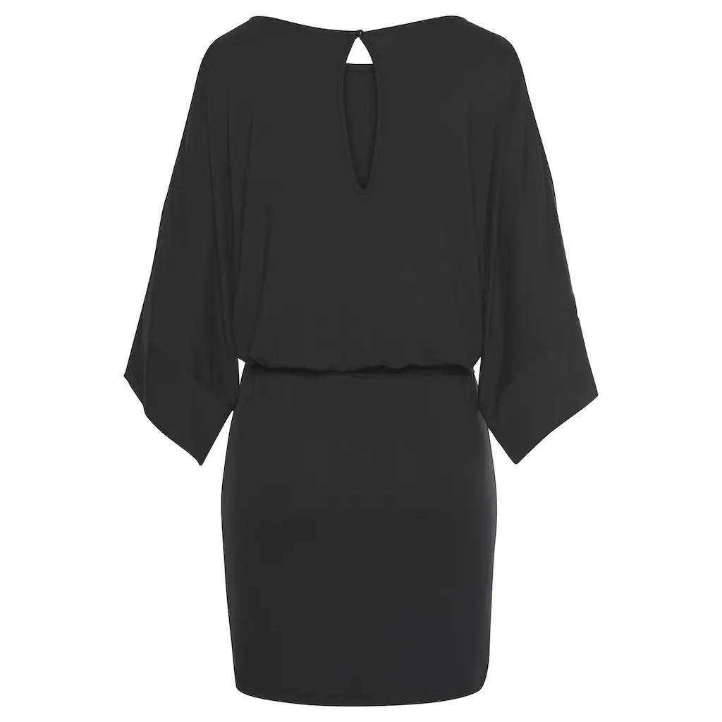 Buffalo Jerseykleid (mit Bindeband) mit Ärmelschlitzen sommerlich elegant Bis zu 55% Rabatt