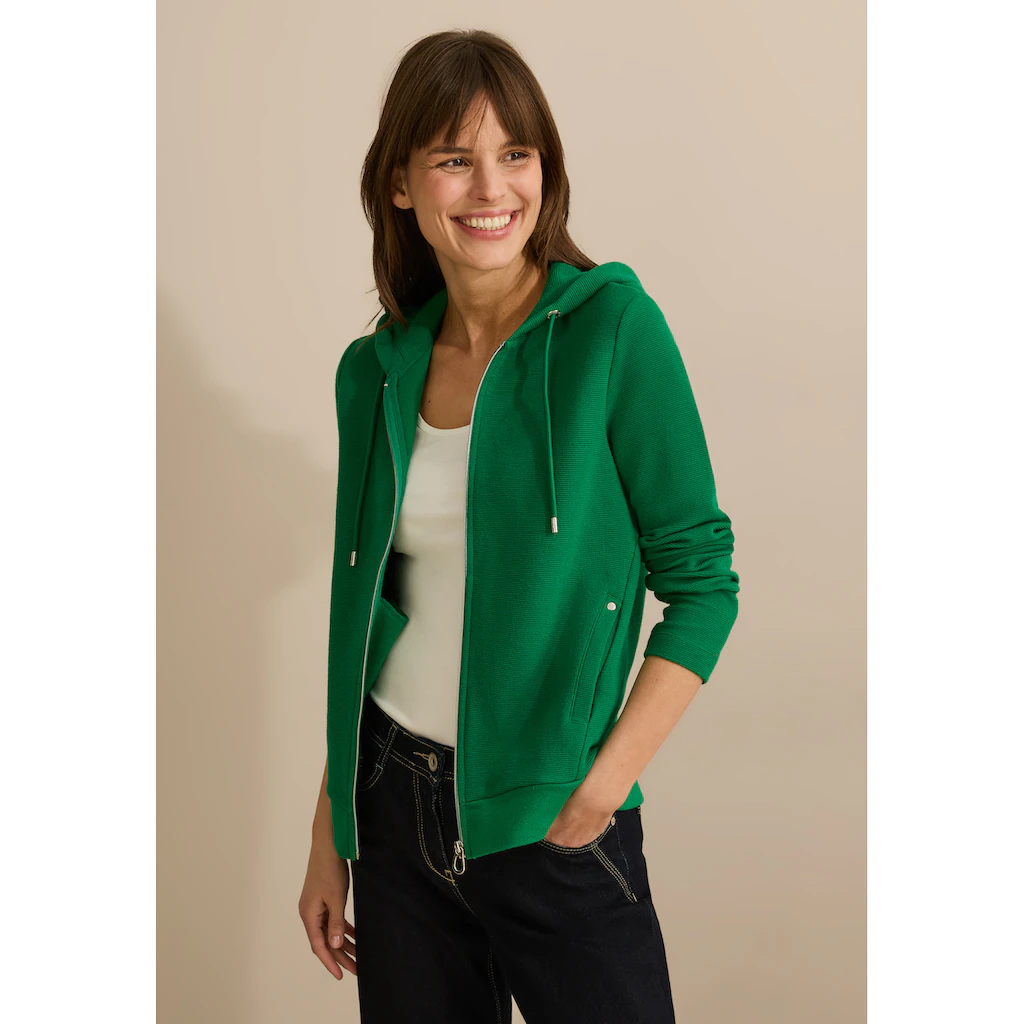 Cecil Cardigan mit Kapuze mit Tunnelzugband Kostenloser Versand international