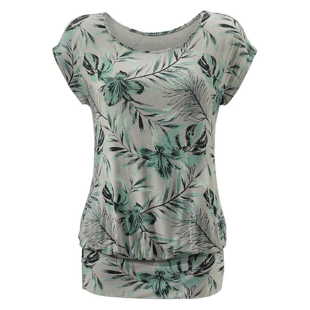 LASCANA Longshirt »mit breitem Bund« aus weichem Viskose-Stretch Hotsell