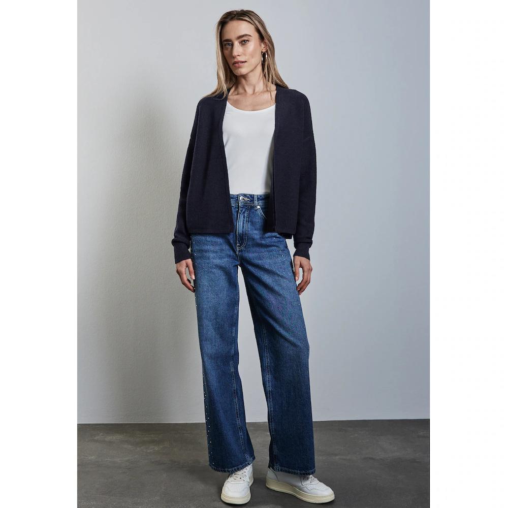STREET ONE Cardigan im angenehmen Materialmix Günstiger Verkauf
