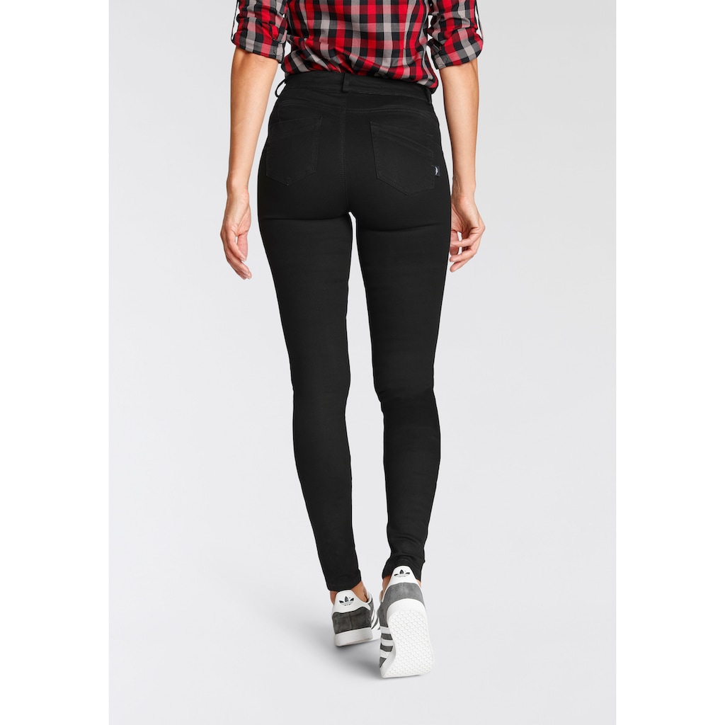 Arizona Skinny-fit-Jeans »Ultra Stretch« skinny-fit betonte Taille shaping-Effekt high Waist Kostenloser Versand