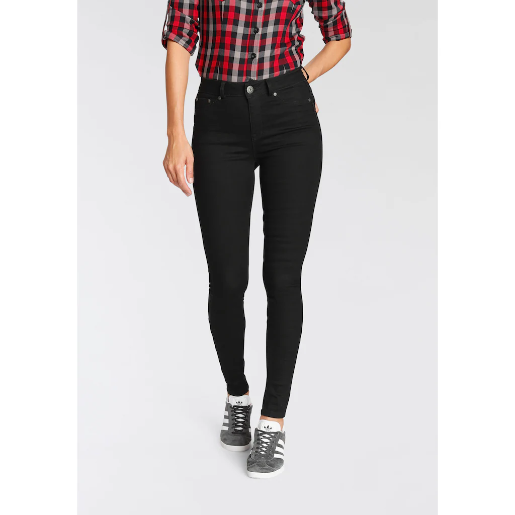 Arizona Skinny-fit-Jeans »Ultra Stretch« skinny-fit betonte Taille shaping-Effekt high Waist Kostenloser Versand