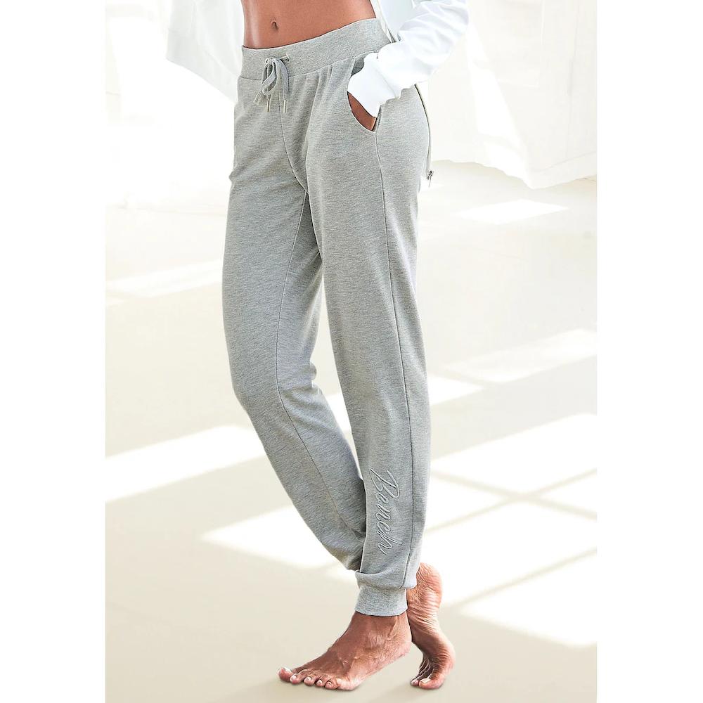 Bench. Loungewear Relaxhose mit glänzender Logostickerei Loungeanzug Flash Sale