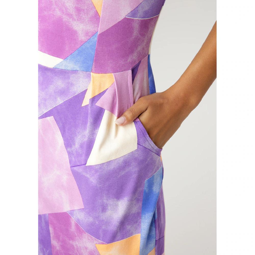 Aniston SELECTED Sommerkleid mit farbenfrohem Druck und praktischen Taschen Preisnachlass