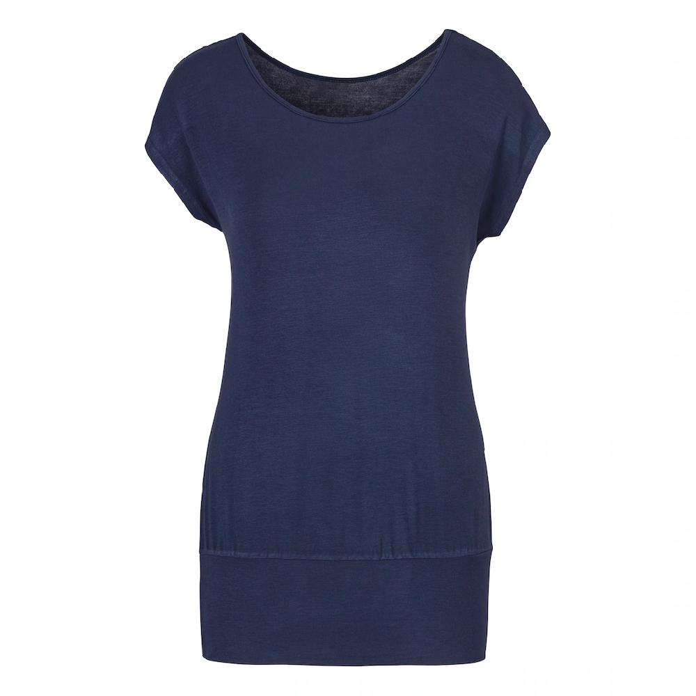 LASCANA Longshirt »mit breitem Bund« aus weichem Viskose-Stretch Weihnachtsangebot