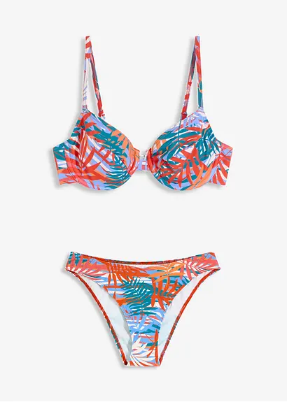 bonprix Modischer Bügel-Bikini mit tollem Druck - Damen