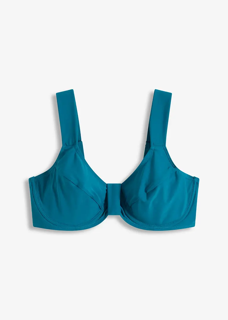 bonprix Modisches Minimizer Bikini Oberteil - petrol Cup E