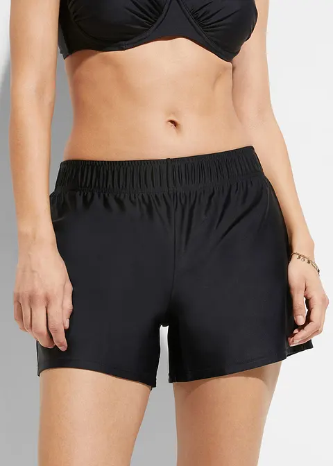 bonprix Bequeme Badeshorts - perfekt zum kombinieren - schwarz Saisonschlussverkauf