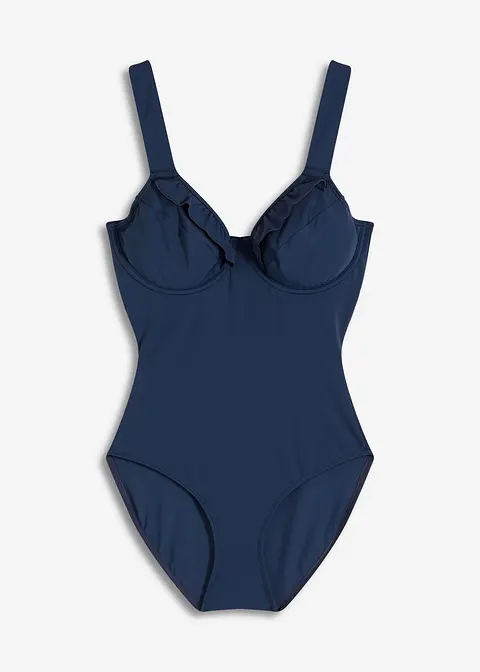 bonprix Eleganter Minimizer Badeanzug mit gepolsterten Trägern