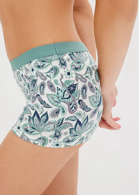 bonprix Damen Boxer mit Bio-Baumwolle (4er Pack) - Damen Rabatte dieses Monats